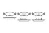 KAWE 0502 02 Brake Pad Set, disc brake